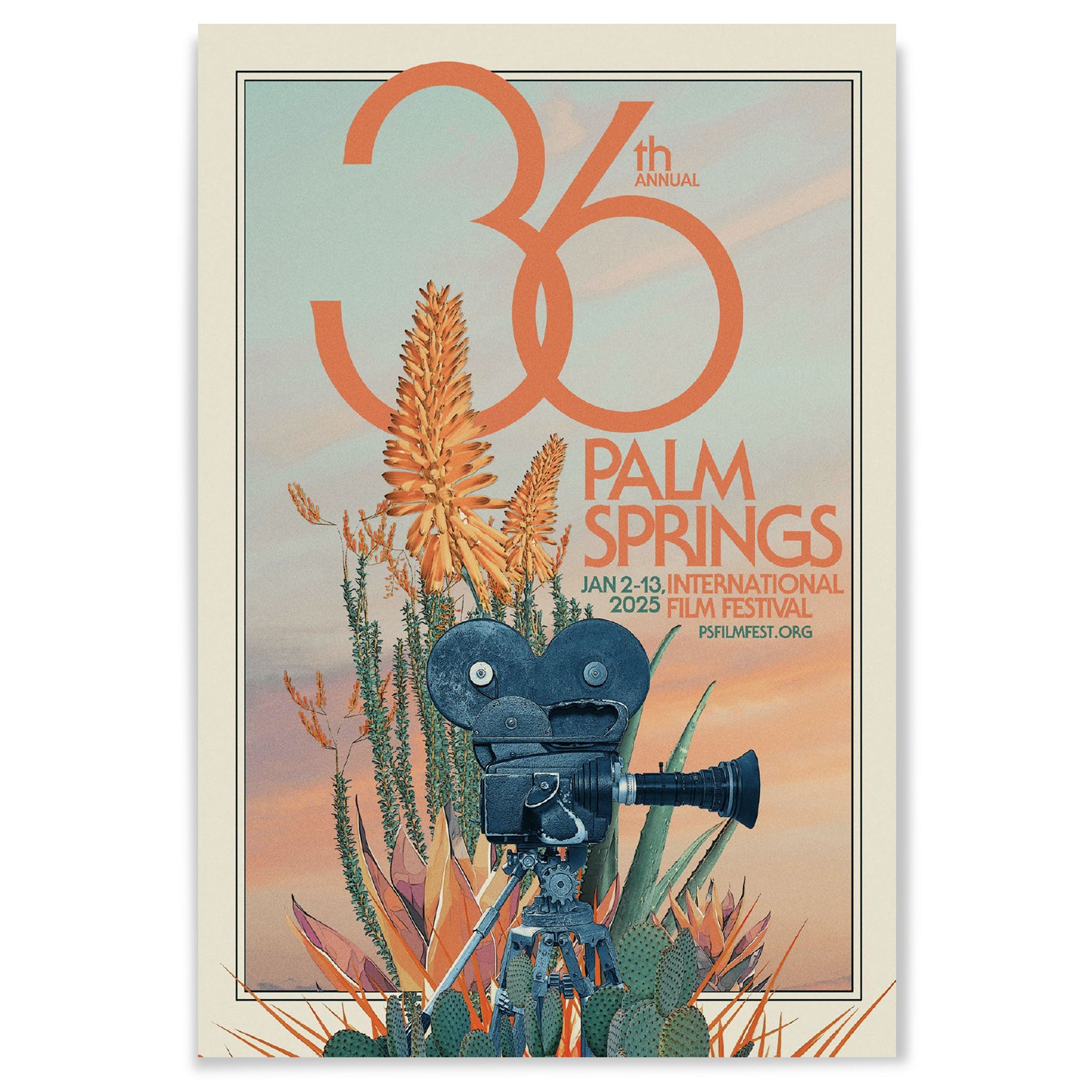 2025 Palm Springs International Film Festival Poster – Destination PSP