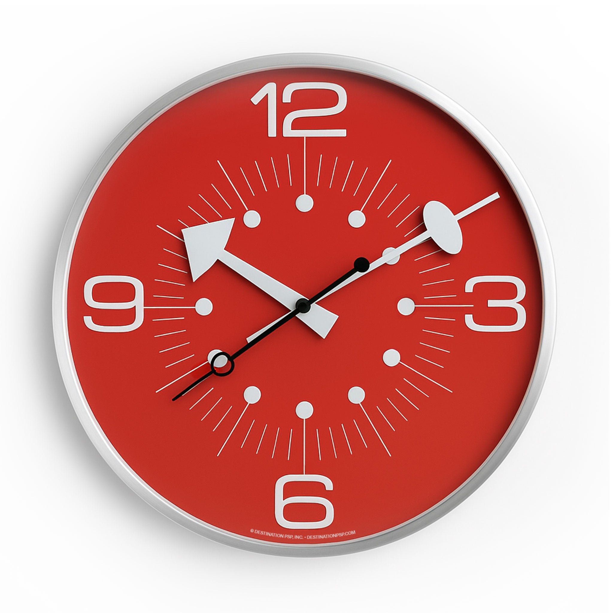 【アキ】ヒスミニ　WALL POCKET & SPECIAL CLOCK About Dot Time Wall Clock - Orange – Destination PSP