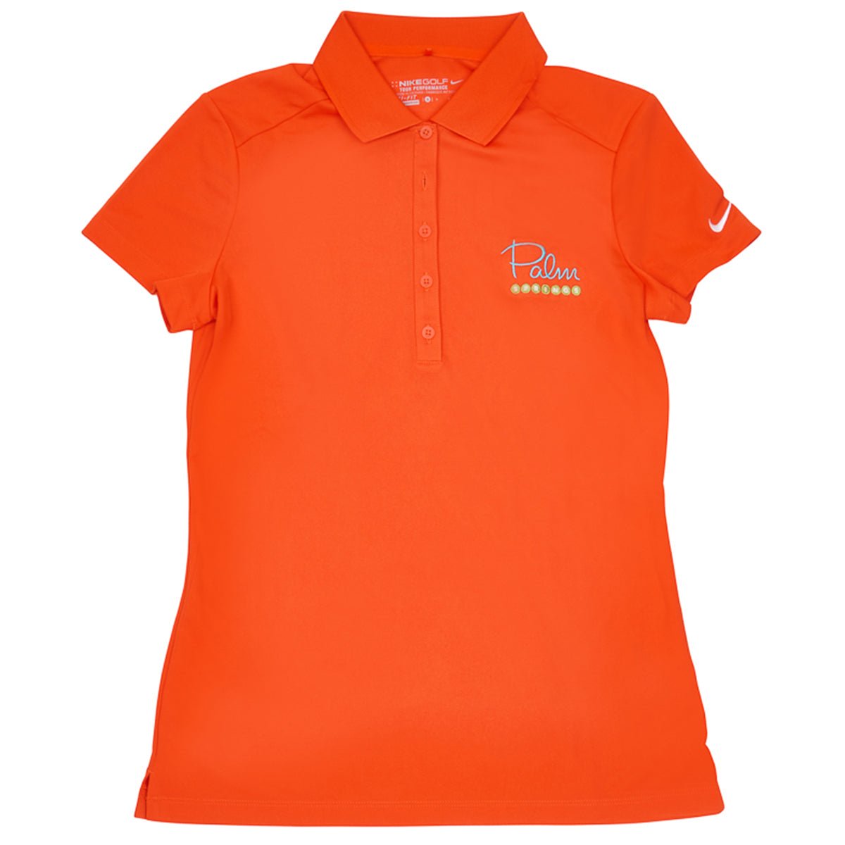 nike golf polo orange