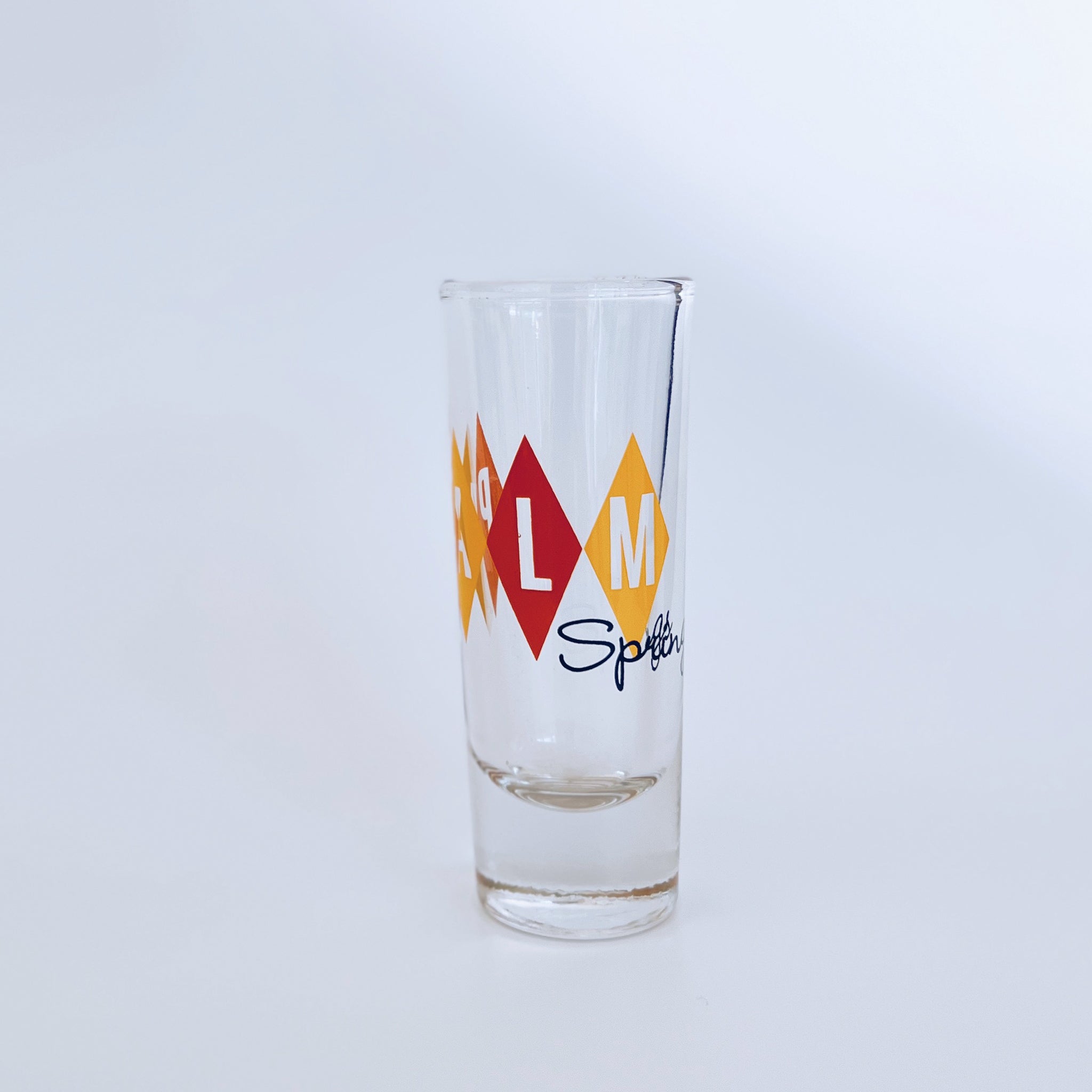 Palm Springs Shot Glass - Diamond Design – Destination PSP