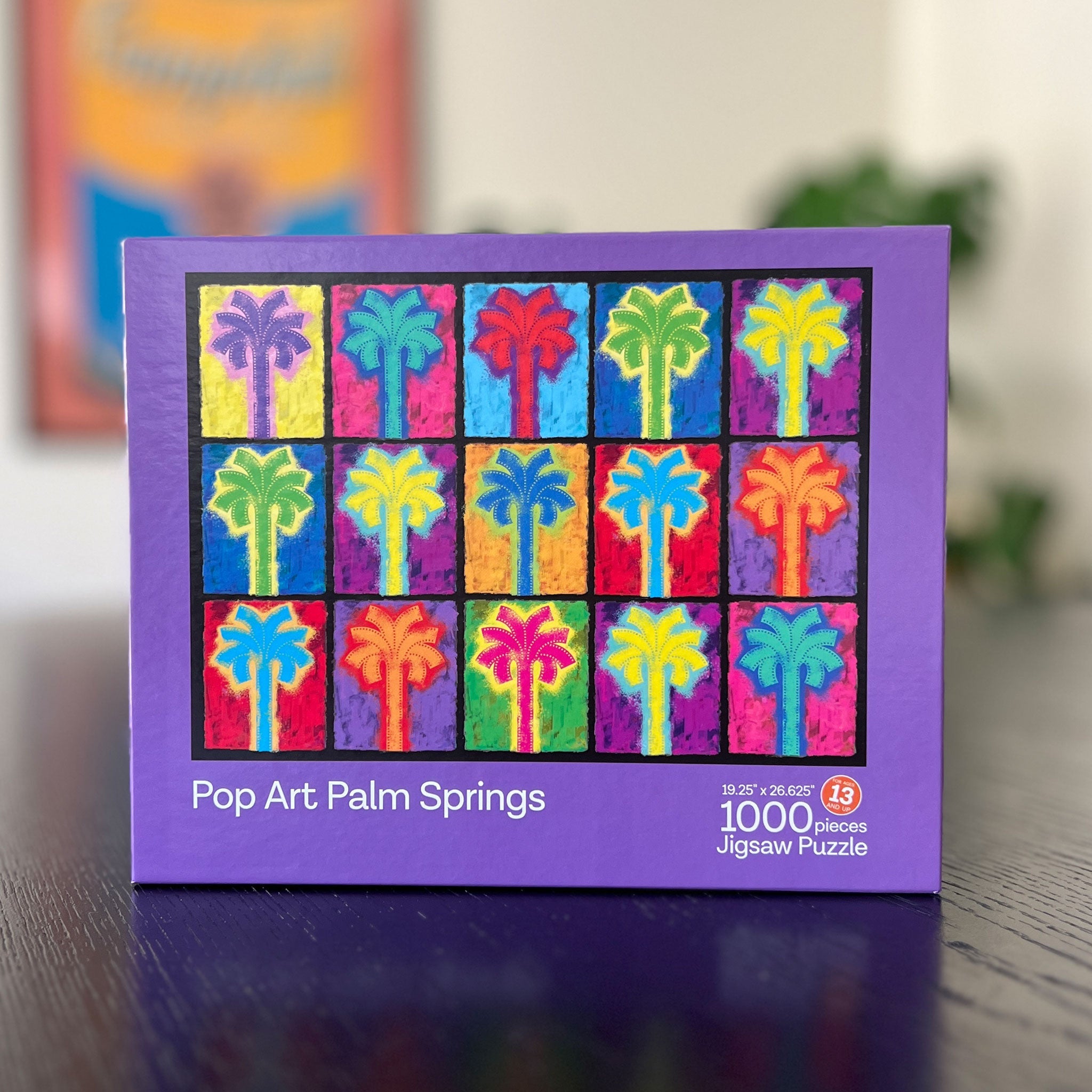 Pop Art Palm Springs – 1,000 Piece Puzzle – Destination PSP