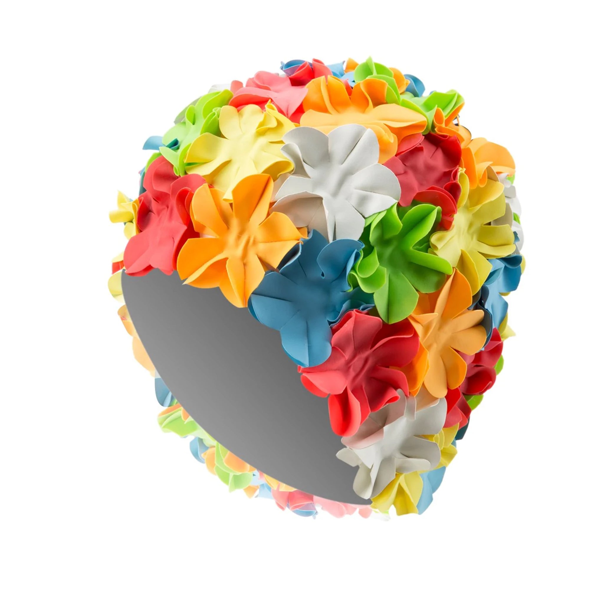 キャップ TTT_MSW 20ss flower cap water Retro Sporti Flower Swim Cap - Red/White/Orange/Blue – Destination PSP