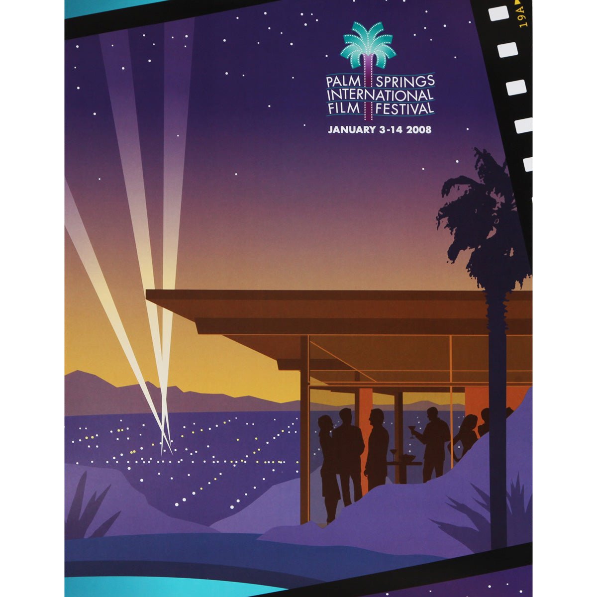 2008 Palm Springs International Film Festival Poster - Destination PSP