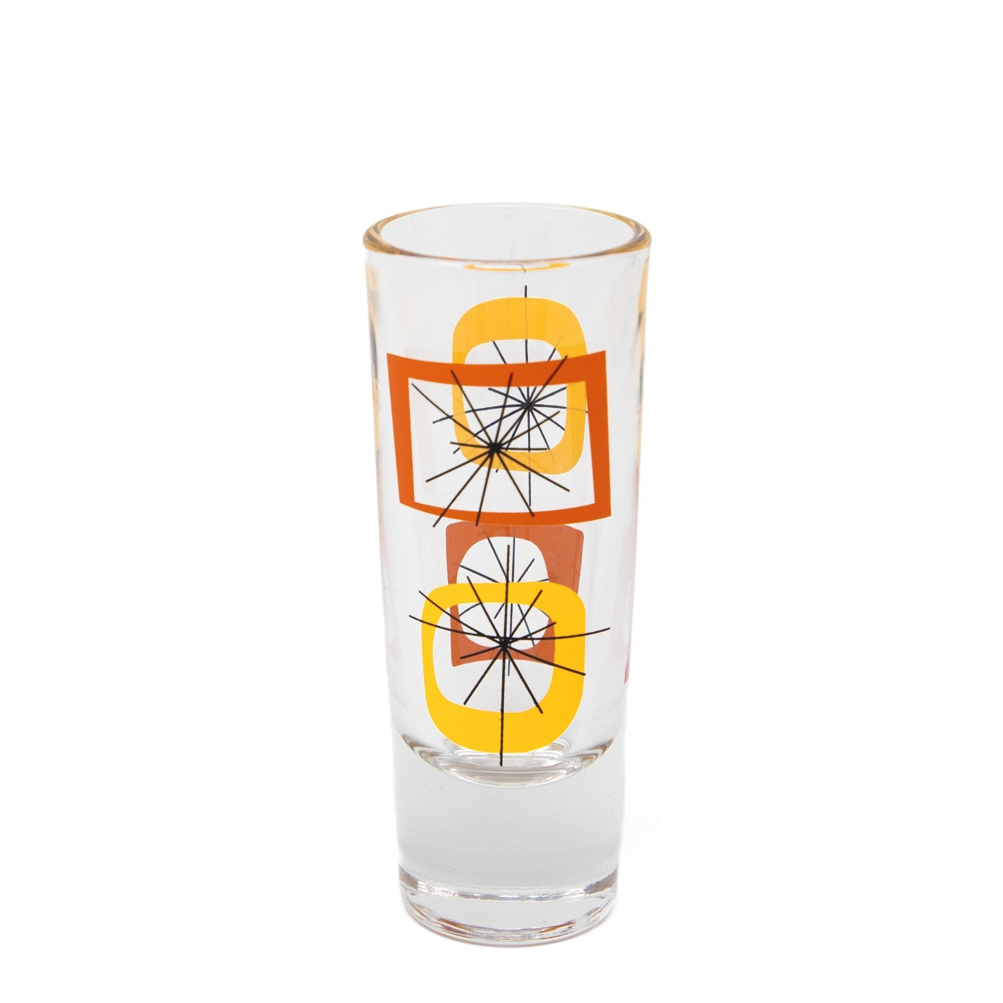 Atomic Shot Glass Shooter Set of 4 - Yellow Orange - Destination PSP
