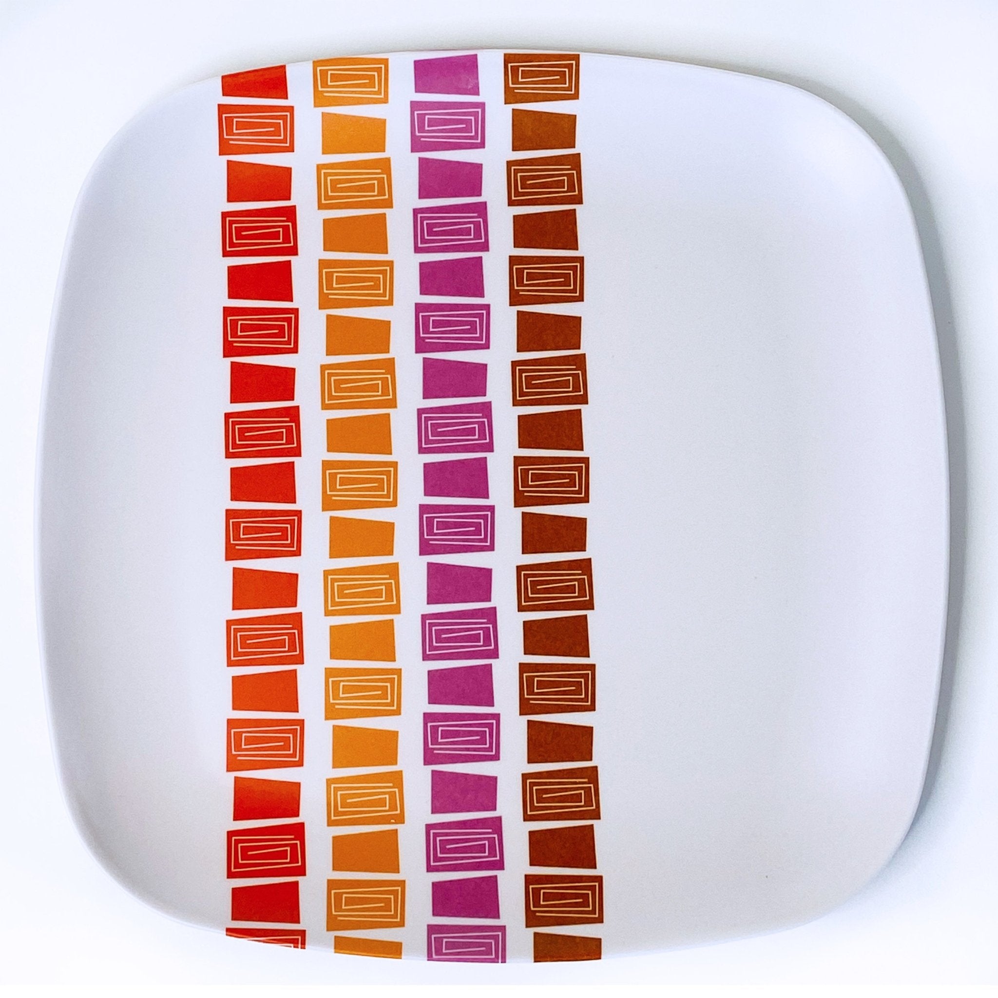 Destination PSP Bamboo Dinner Plates - Midcentury Modern Oasis Design