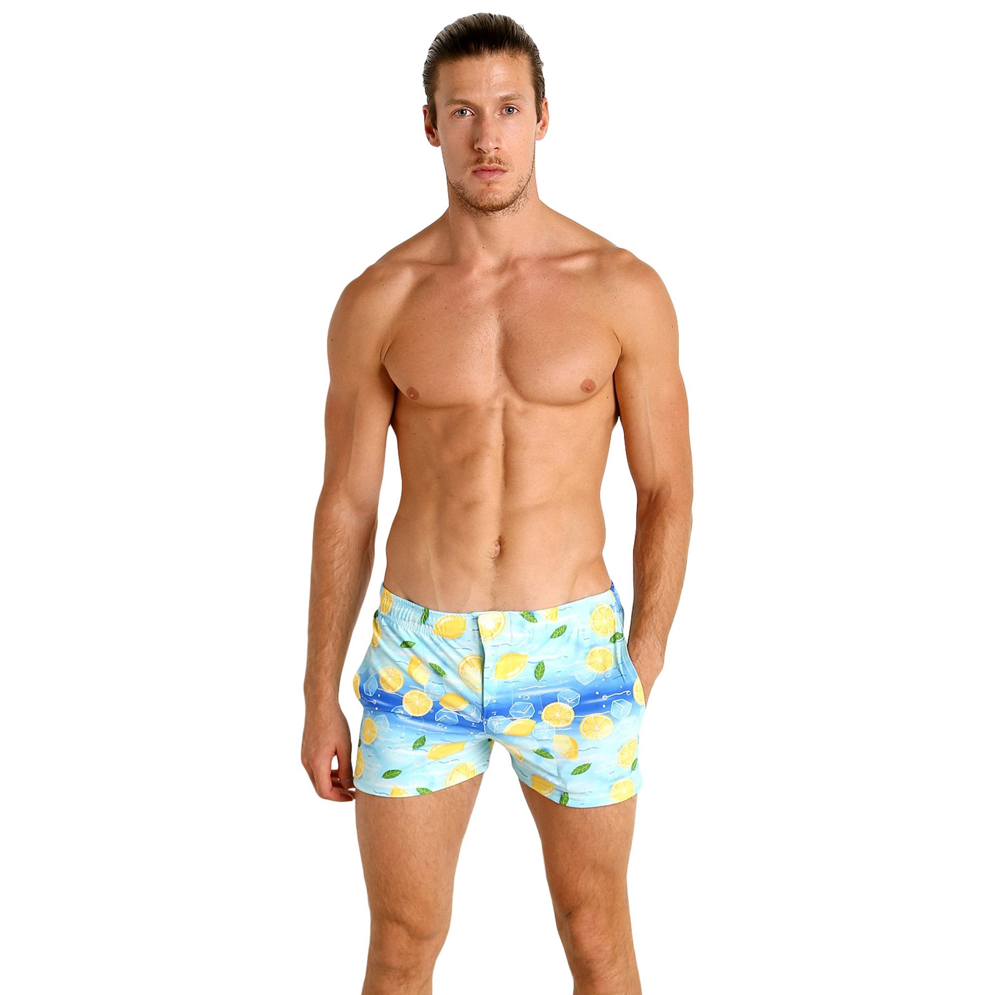 LASC Malibu Swim Shorts -Iced Lemonade – Destination PSP