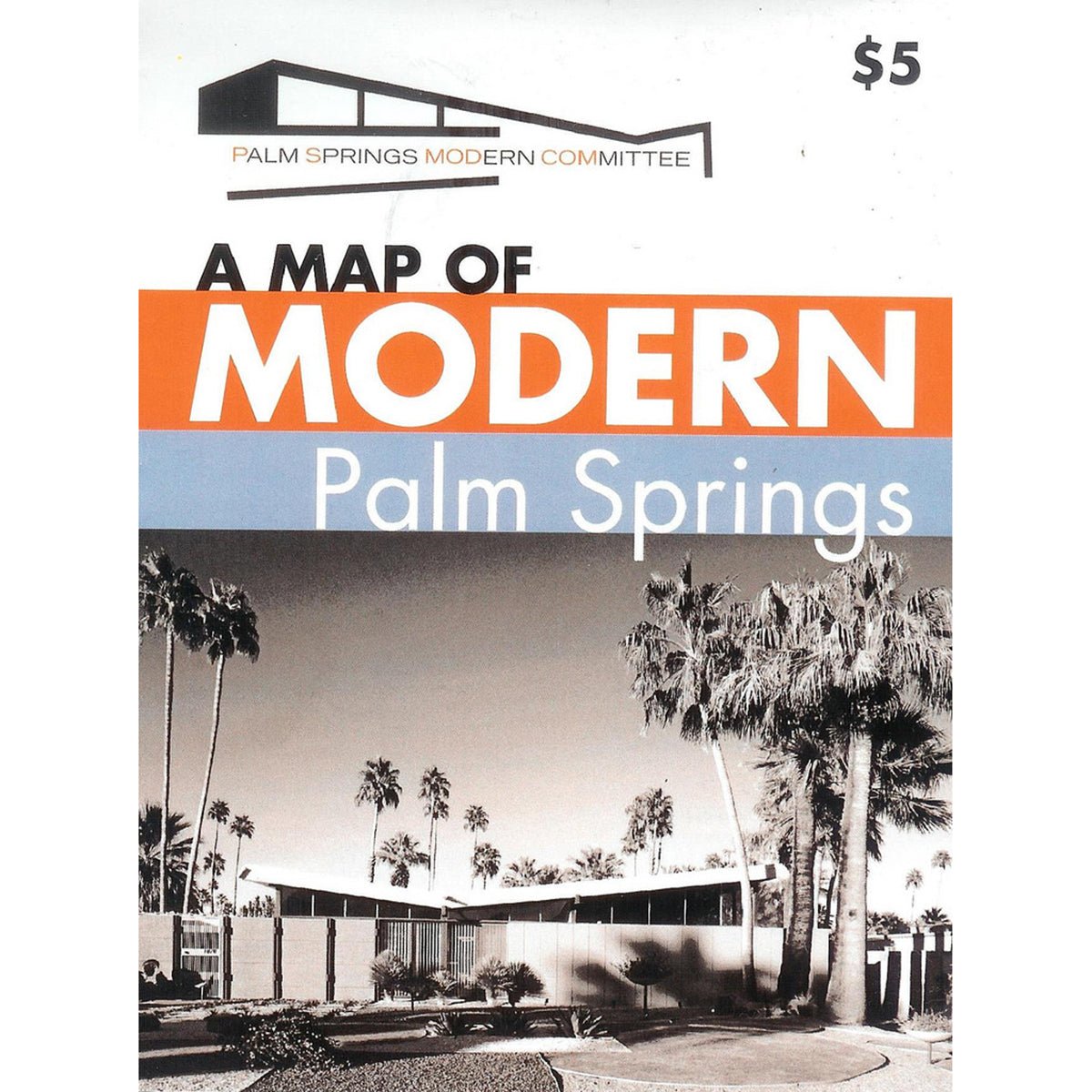 Modern Map of Palm Springs - Destination PSP
