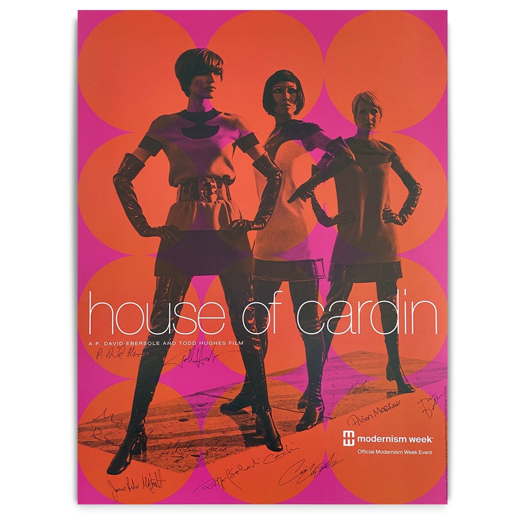 Modernism Week House of Cardin Poster - SIGNED - Destination PSP
