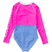 Neon Queen Pink Long Sleeve Surf Suit - Destination PSP