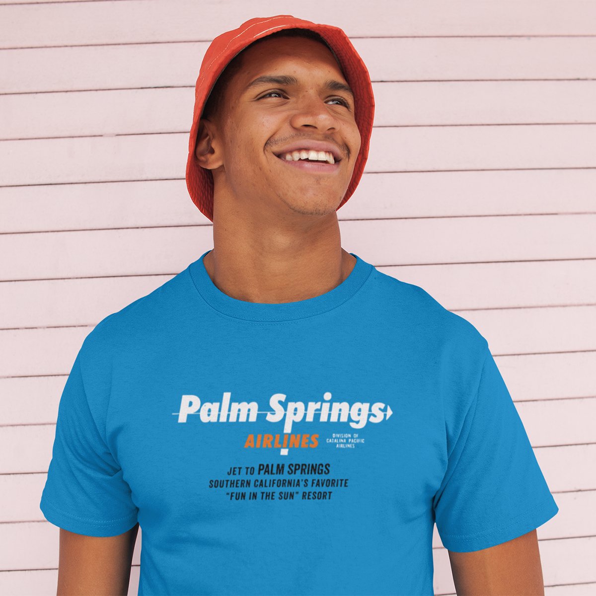 Palm Springs Airlines Unisex T-shirt – Destination PSP
