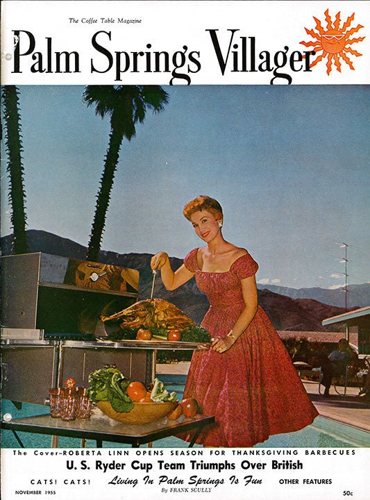 Palm Springs Life Cover Print - 1955 November - Destination PSP