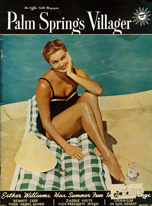 Palm Springs Life Cover Print - 1955 September - Destination PSP