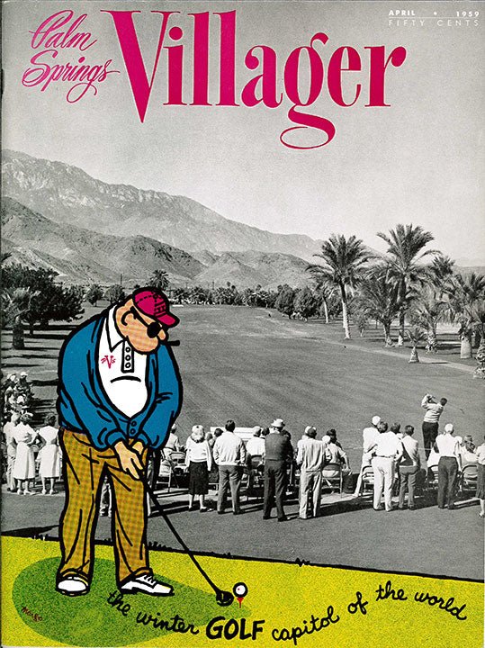 Palm Springs Life Cover Print - 1959 April - Destination PSP
