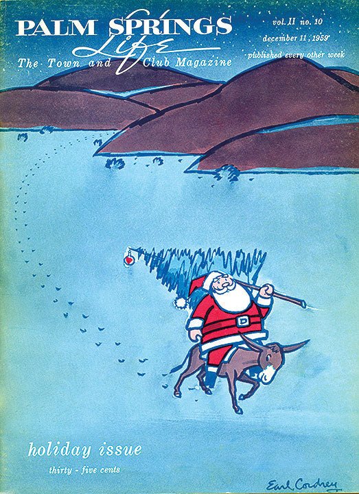 Palm Springs Life Cover Print - 1959 December 11 - Destination PSP