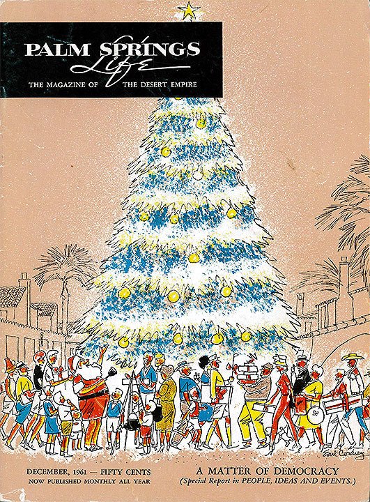 Palm Springs Life Cover Print - 1961 December - Destination PSP