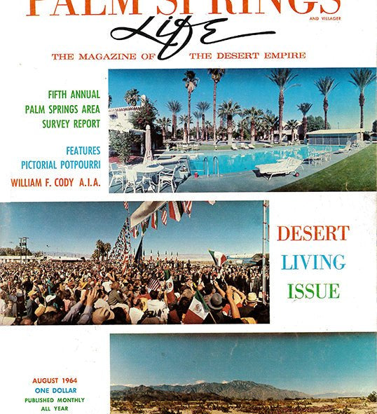 Palm Springs Life Cover Print - 1964 Desert Living - Destination PSP