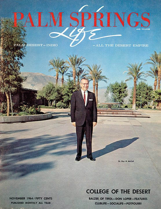 Palm Springs Life Cover Print - 1964 November - Destination PSP