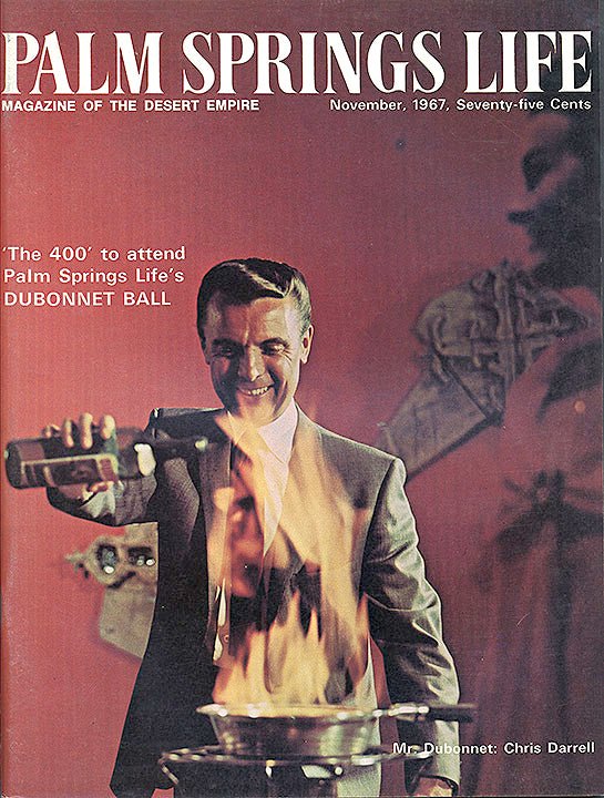 Palm Springs Life Cover Print - 1967 November - Destination PSP