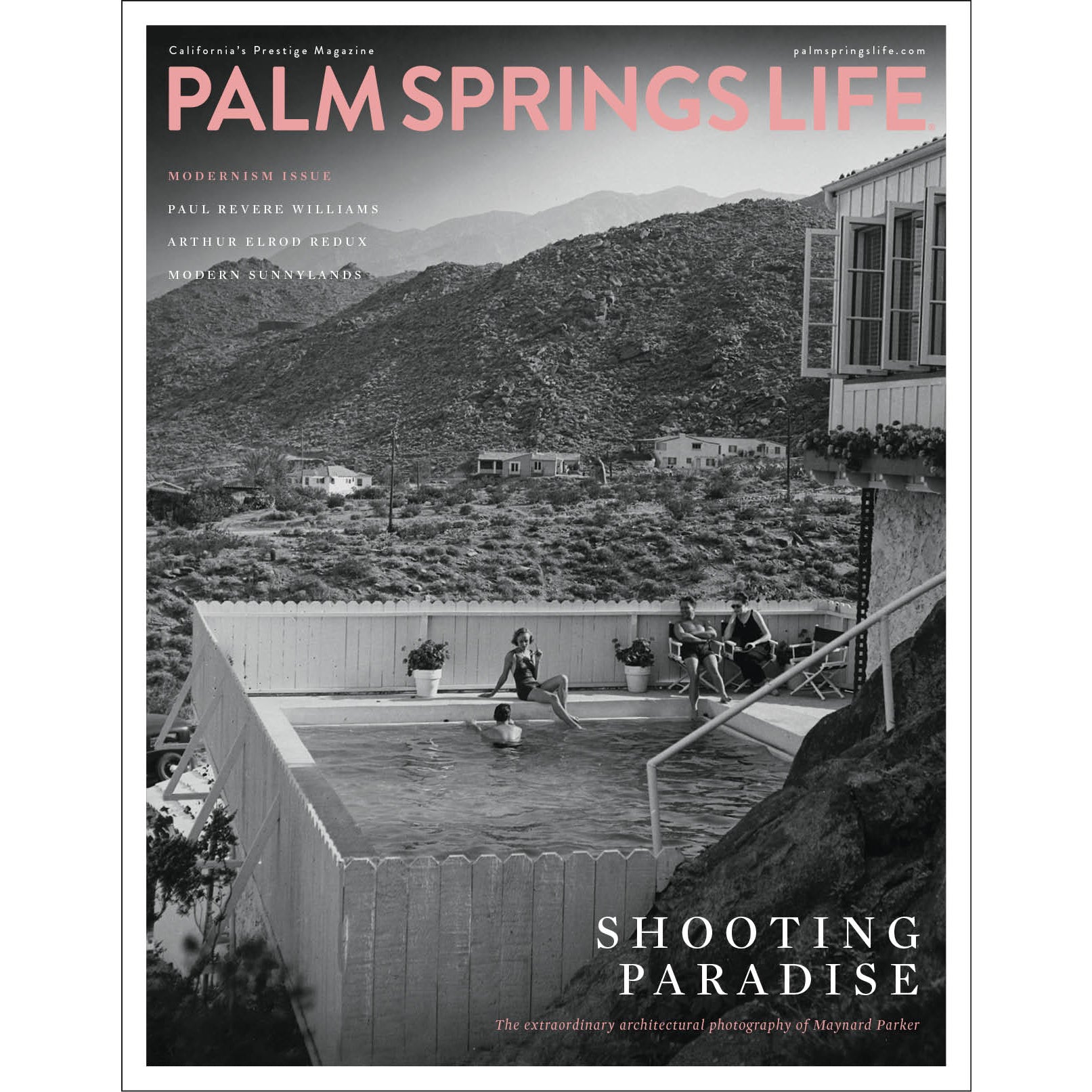 Palm Springs Life Cover Print - 2021 February - Maynard Parker - Destination PSP