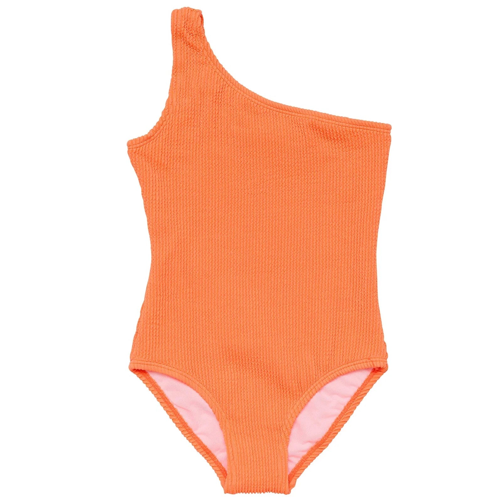 Snapper Rock Tangerine One Shoulder Swimsuit - Destination PSP