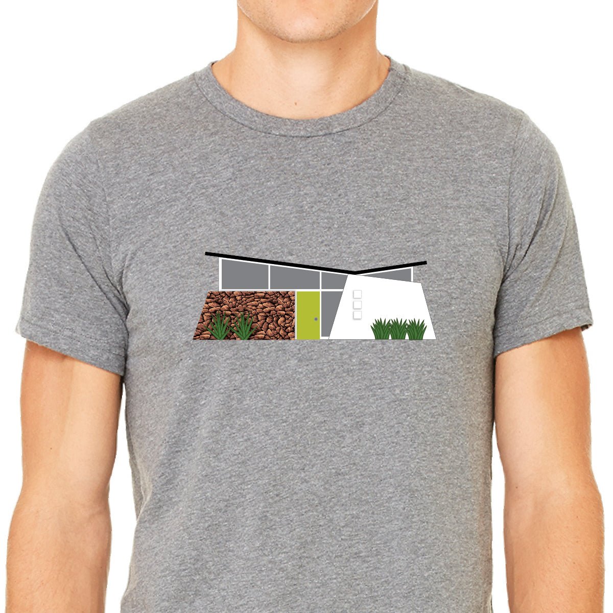 Unisex T-shirt Midcentury Ranch Club House - Destination PSP