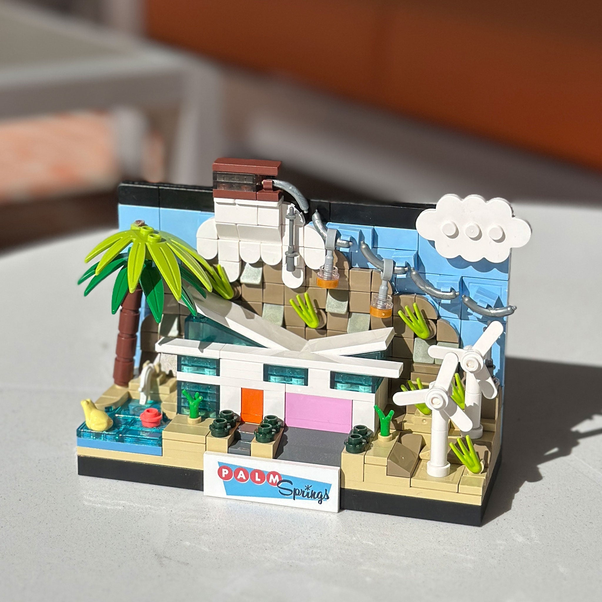 LEGO® Brick-Compatible Sets Inspired by Palm Springs - Destination PSP