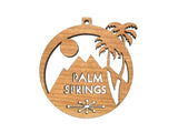 Wooden Ornament - Palm Springs Mountain