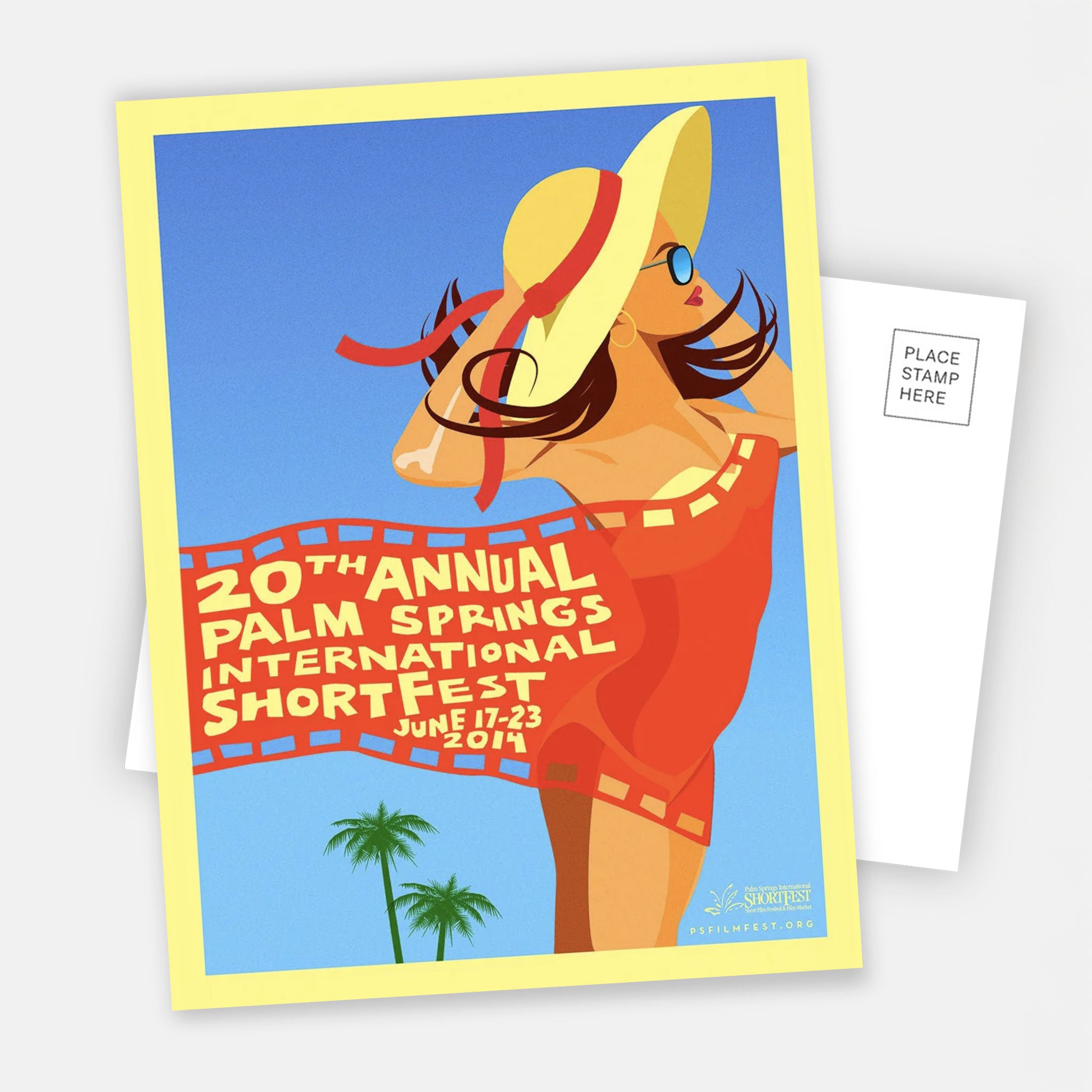 2014 Palm Springs International Shortfest Postcard