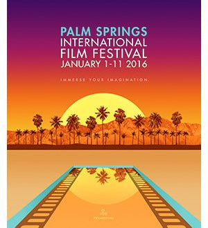 2016 Palm Springs International Film Festival Postcard - Destination PSP
