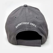 2024 Palm Springs International Shortfest Embroidered Baseball Cap - Grey - Destination PSP