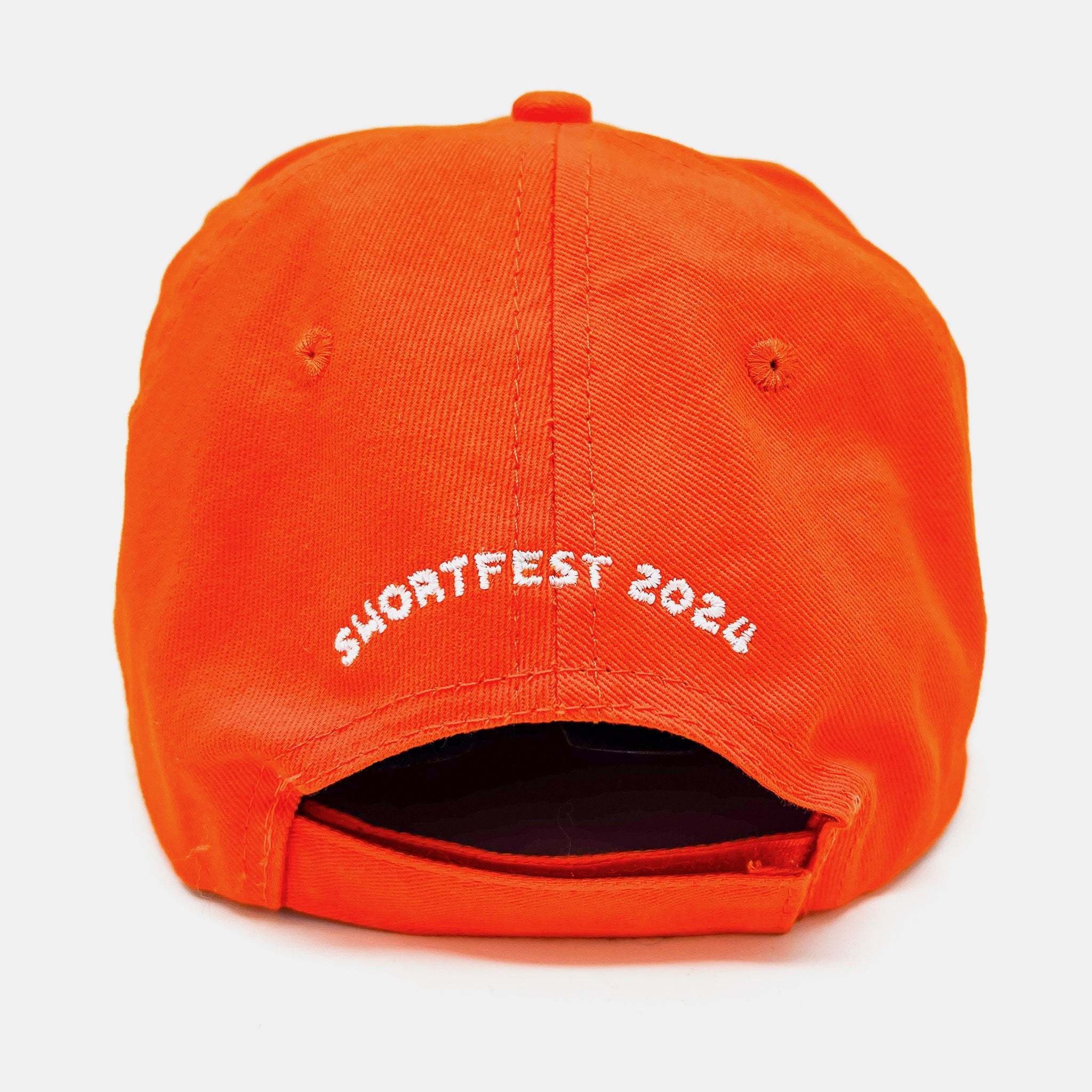 2024 Palm Springs International Shortfest Embroidered Baseball Cap - Orange - Destination PSP