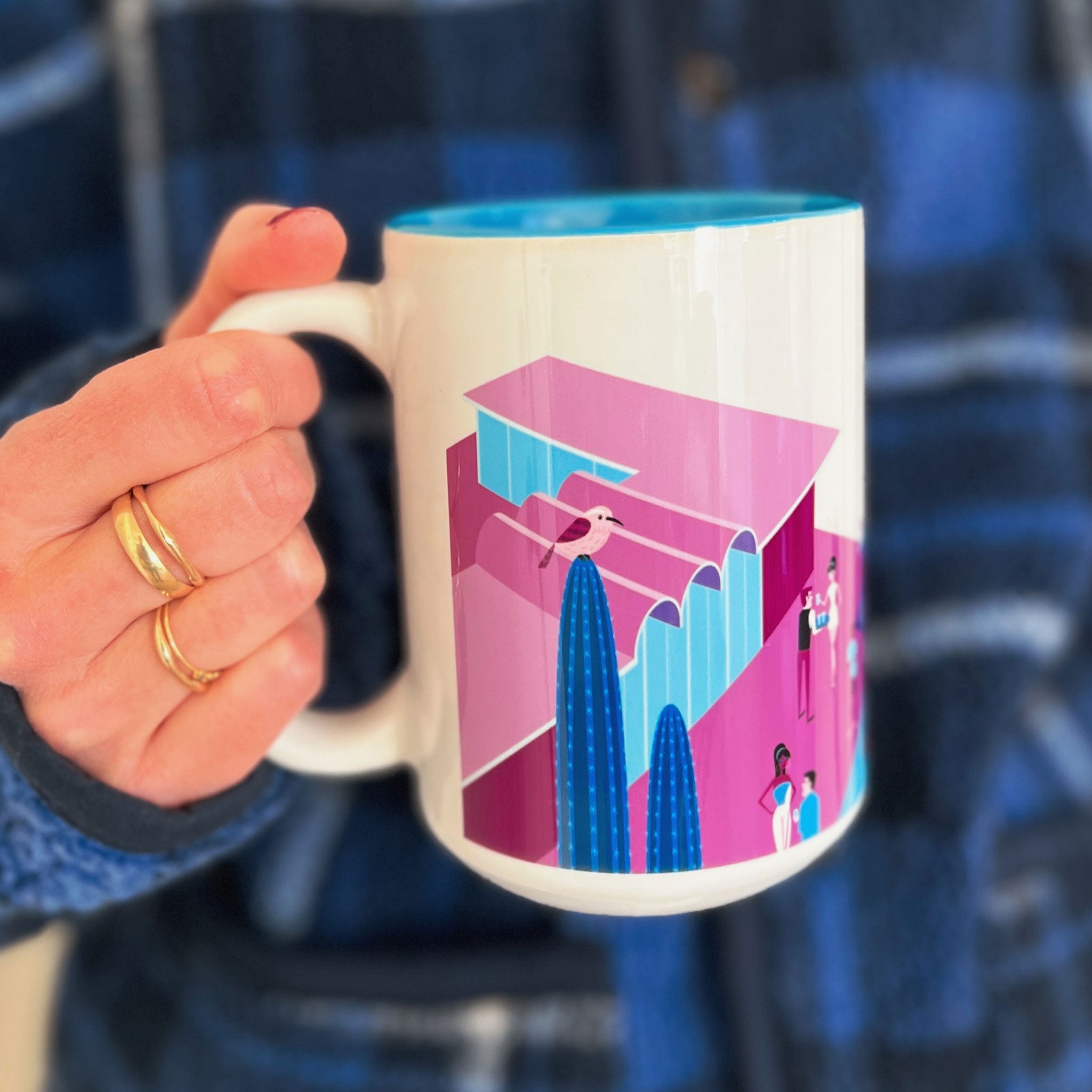 2025 Modernism Week by Shag Mug - 20th Anniversary Poster - Destination PSP