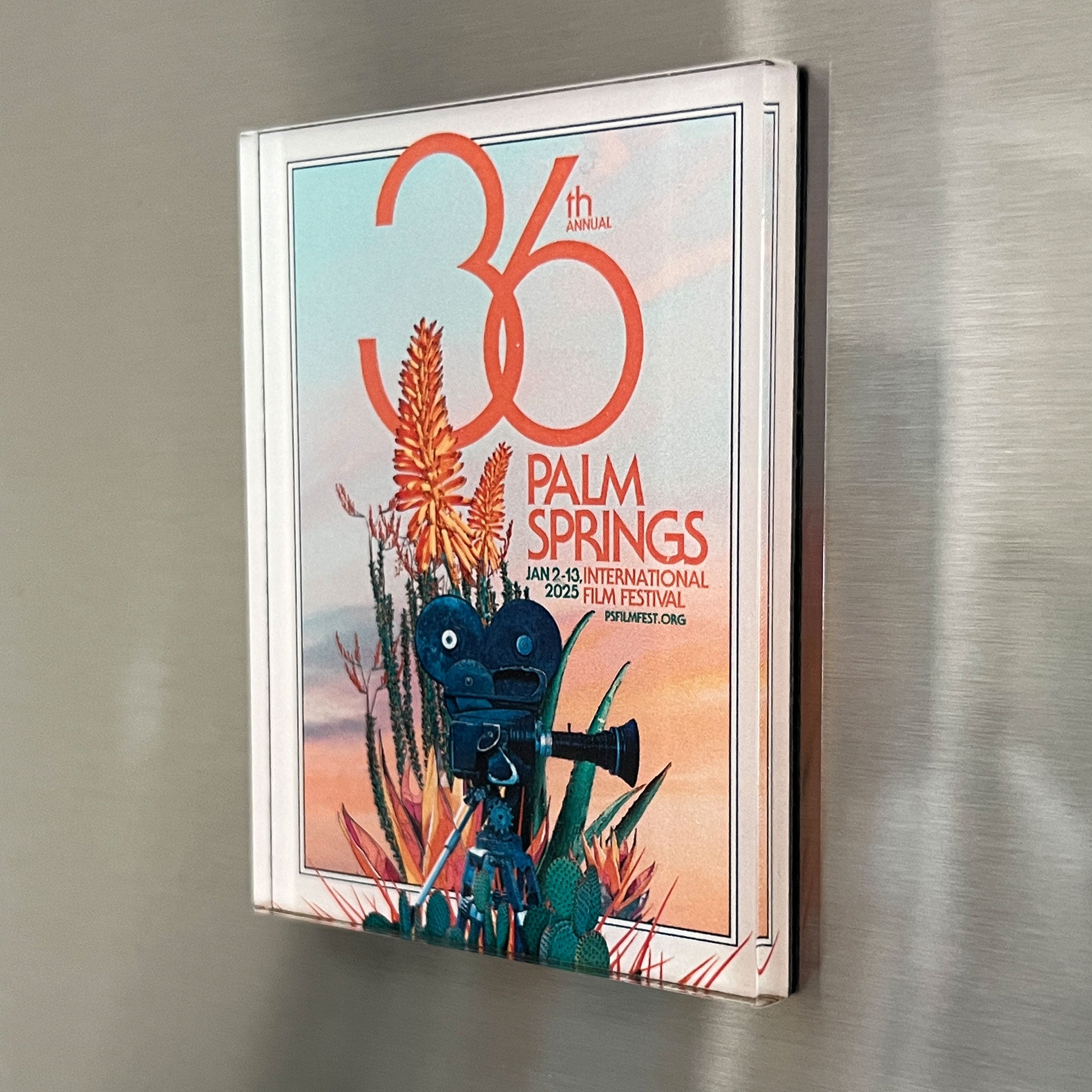 2025 Palm Springs Film Festival Acrylic Magnet