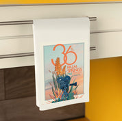 2025 Palm Springs Film Festival Poster Art Dishtowel - Destination PSP