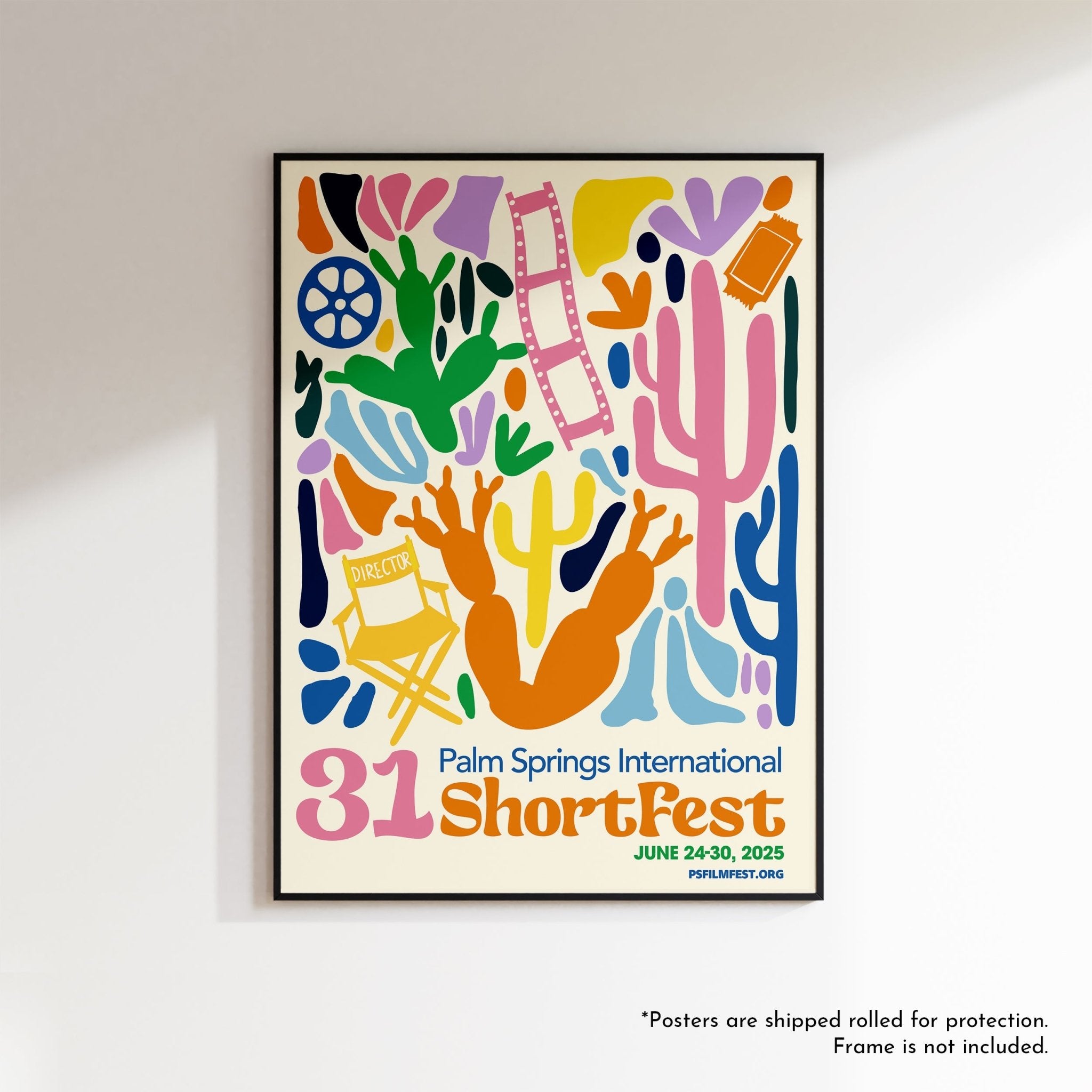 2025 Palm Springs International Shortfest Film Festival Poster - Destination PSP