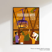 2026 Modernism Week Poster by Shag - Destination PSP