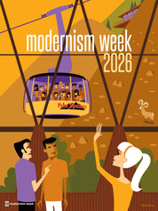 2026 Modernism Week Poster by Shag - Destination PSP