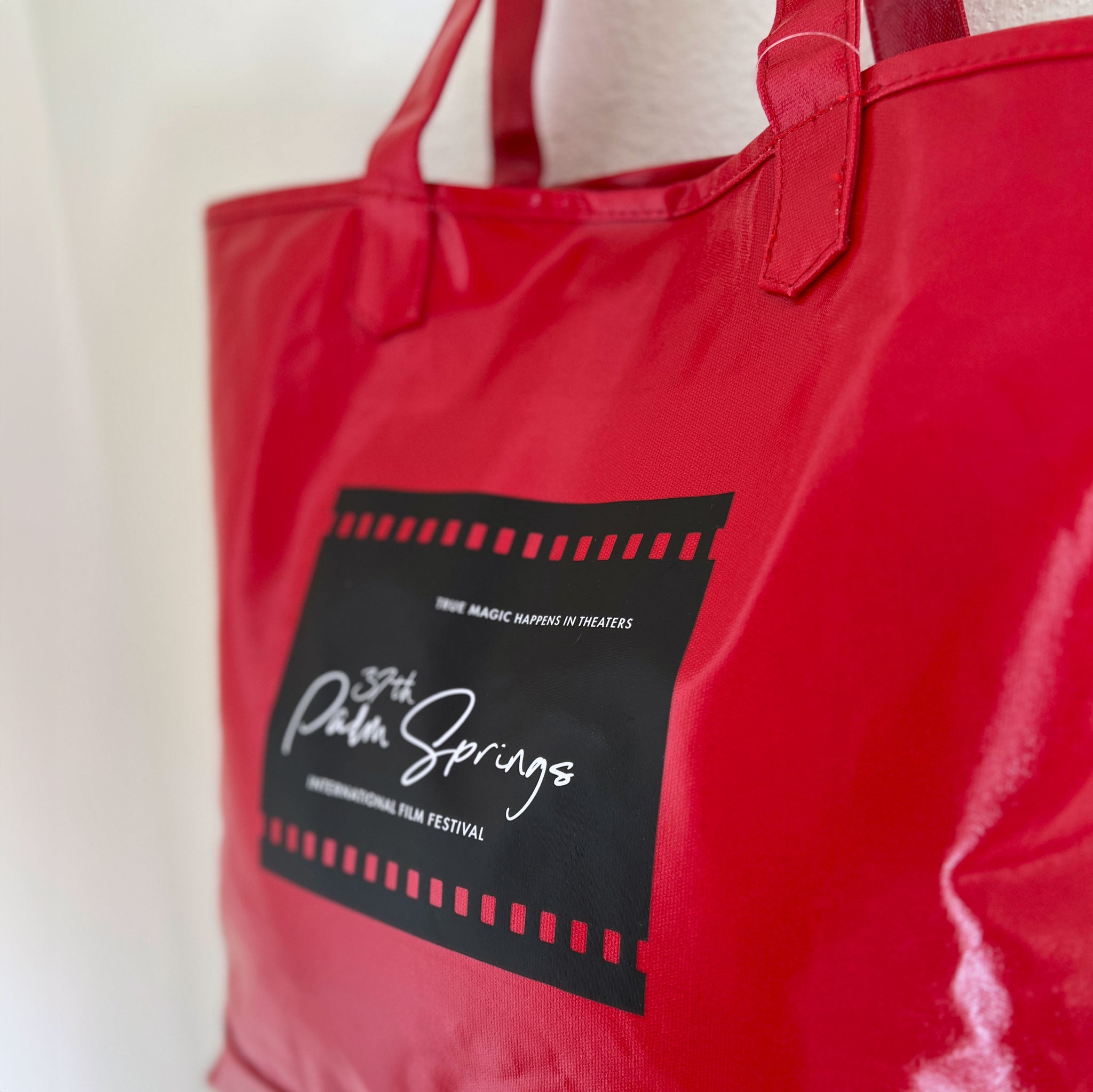2026 Film Festival Magic Happens Tote Bag - Red
