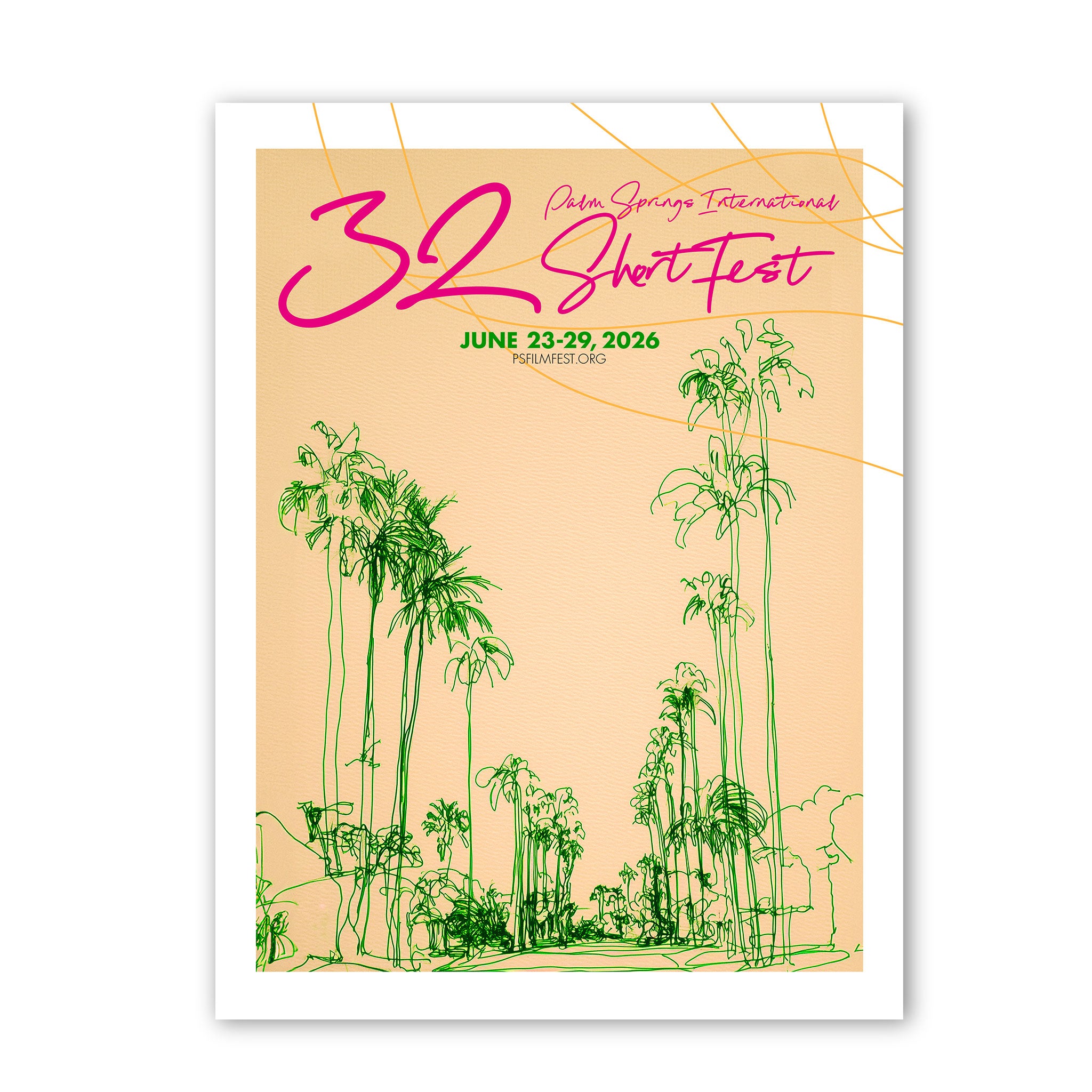 2026 Palm Springs International Shortfest Film Festival Poster