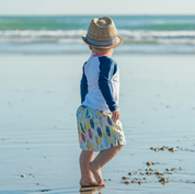 Snapper Rock Boys Beach Stripe Fedora