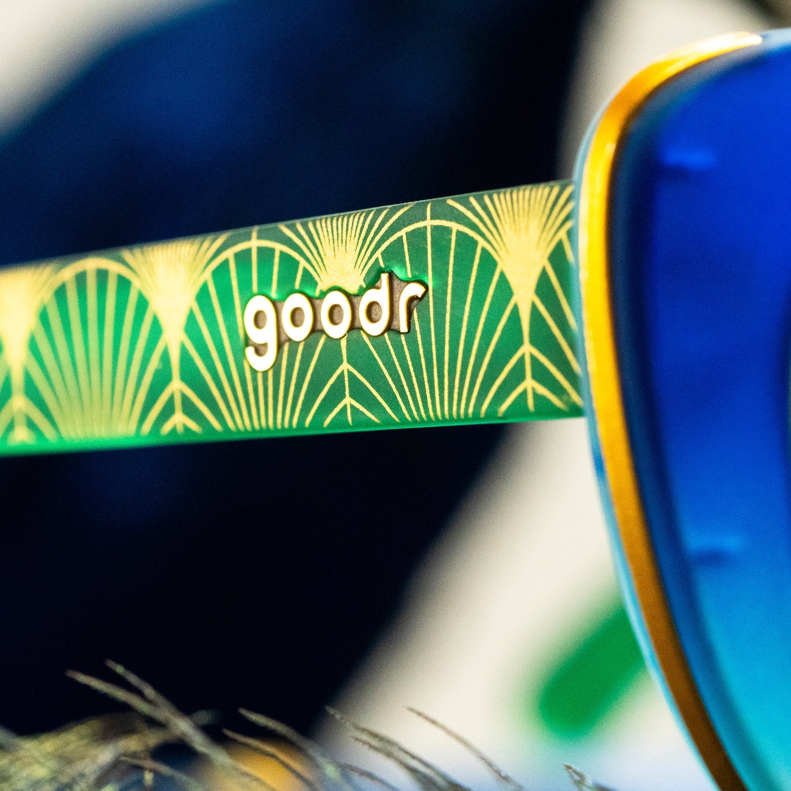 Goodr Sunglasses - Rhondas Peacock Palace