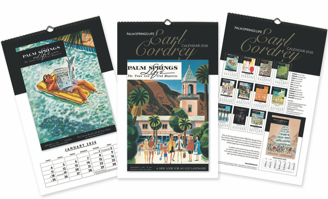 2026 Palm Springs Life Calendar - Earl Cordrey