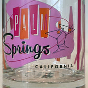 Palm Springs Martini Old Fashioned Glass - Fuchsia