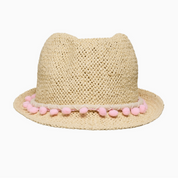 Snapper Rock Pink Pom Pom Fedora