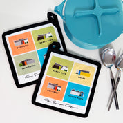 Pot Holder Set - Midcentury Houses