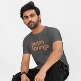 Palm Springs Disco Rainbow Unisex T-shirt - Asphalt