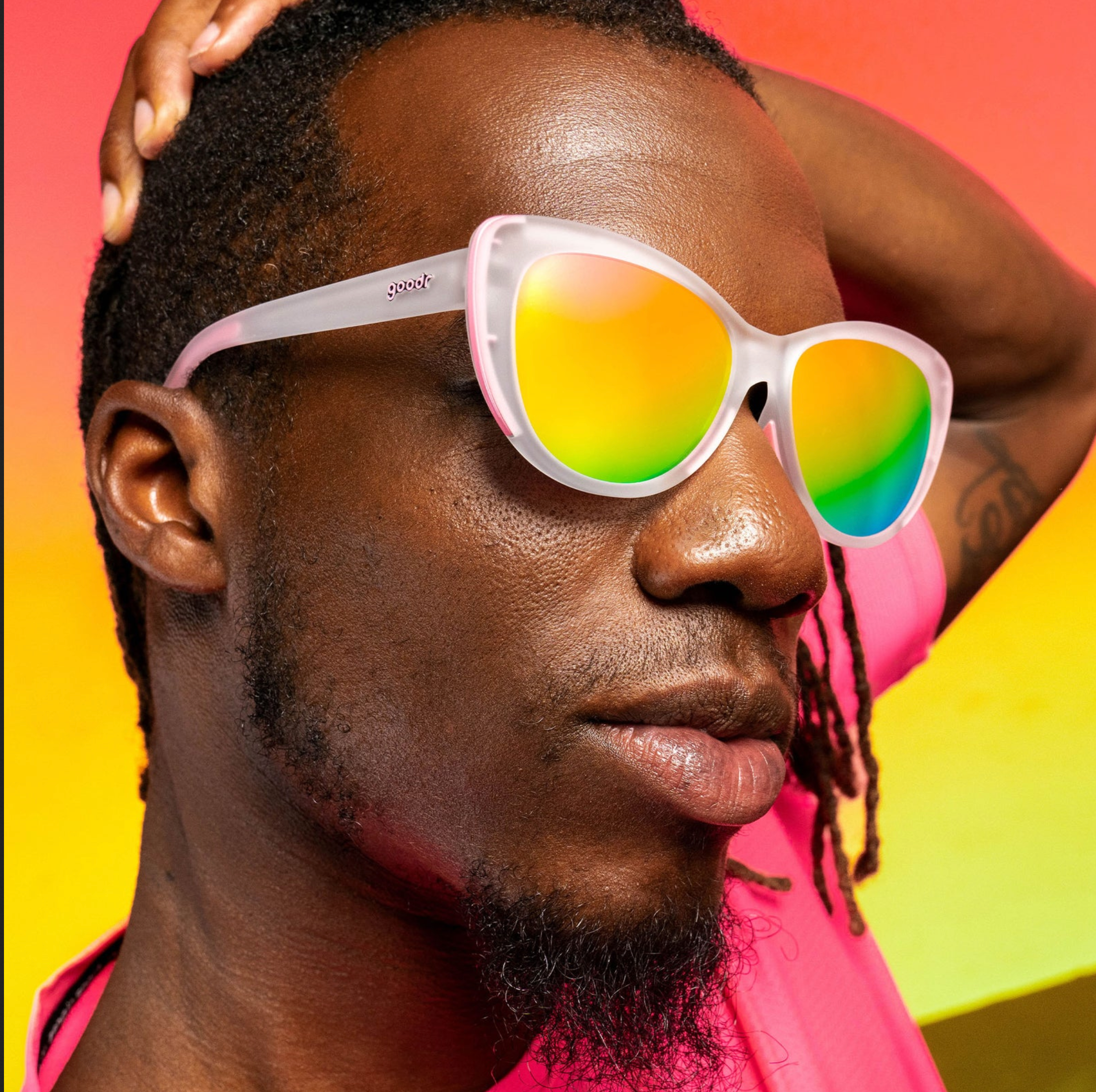 Goodr Sunglasses - Rainbow Runway Ready