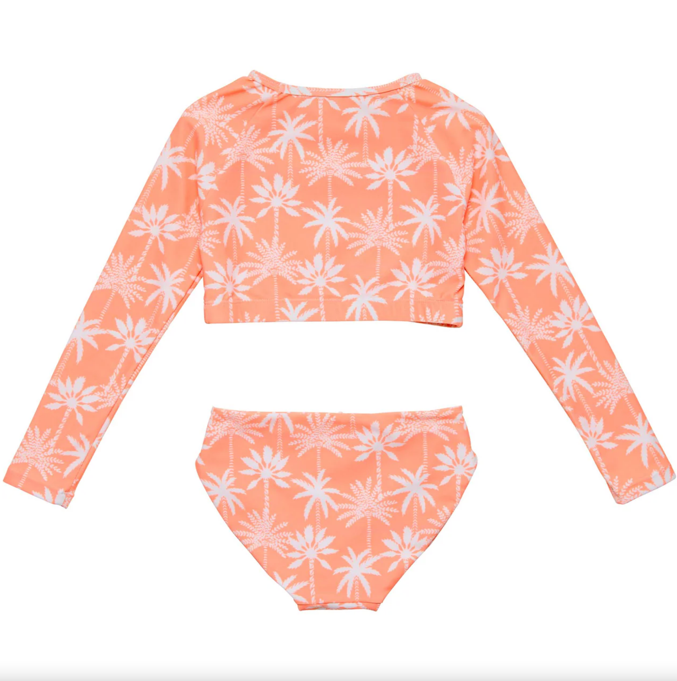 Snapper Rock Cali Palms Recycled Crop LS Rash Set
