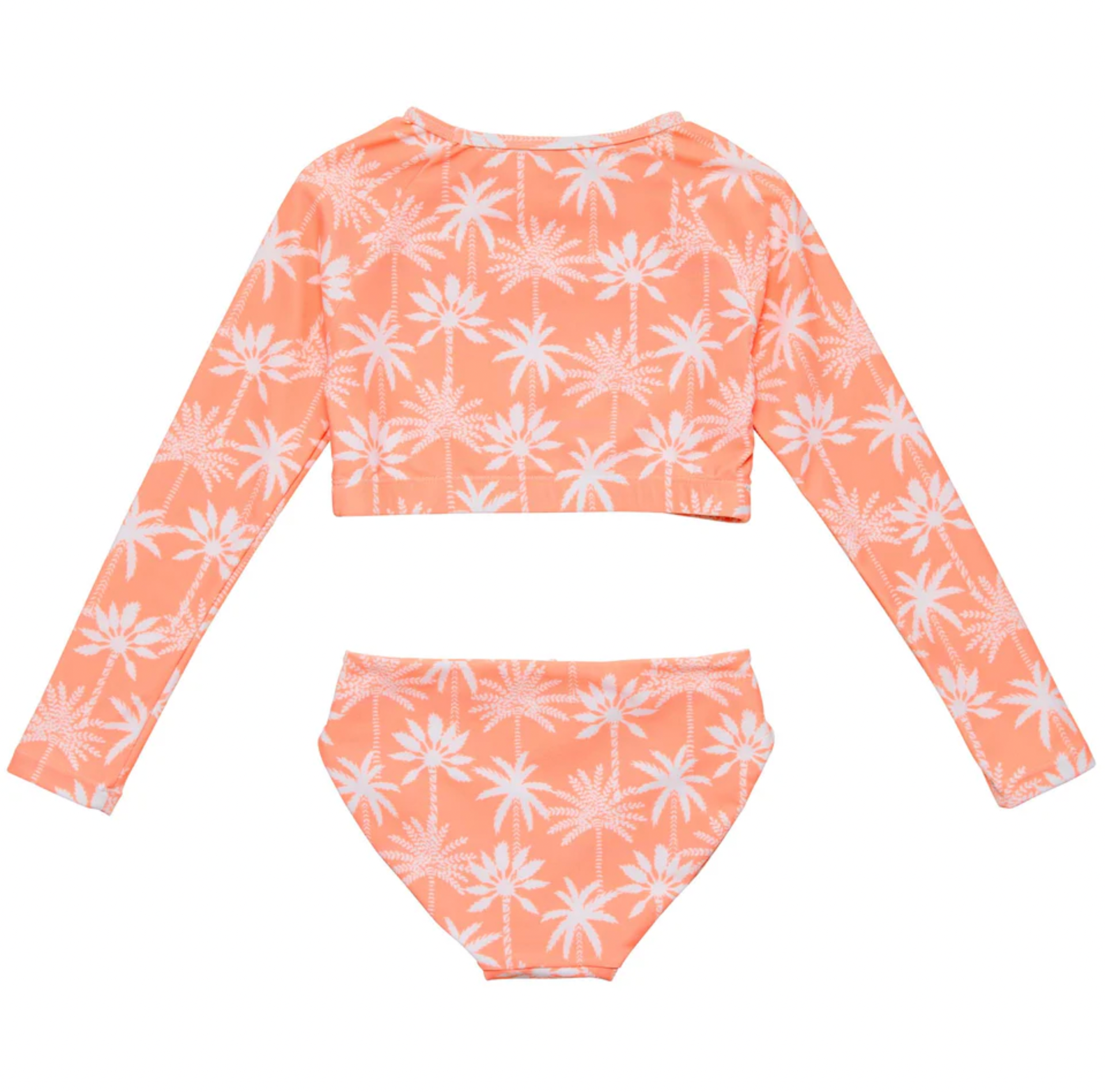 Snapper Rock Cali Palms Recycled Crop LS Rash Set