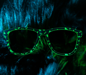 Goodr Sunglasses - What Lurks in the Shadow  - Glow-in-the-Dark
